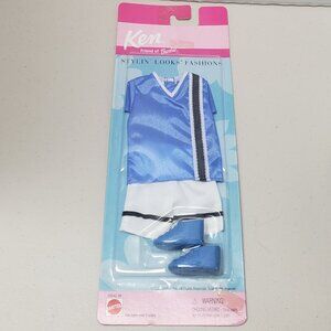 Barbie Ken Stylin' Looks Outfit Blue & White 2000